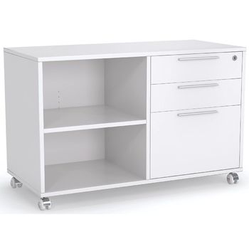 Caddy Mobile Bookcase with 1 x Drawer insert