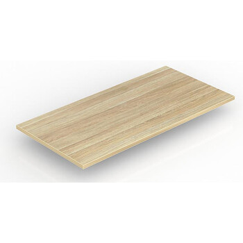 New Oak 25mm Melamine Rectangle Desk Top - 1200mm x 600mm