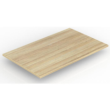 New Oak 25mm Melamine Rectangle Desk Top - 1200mm x 750mm