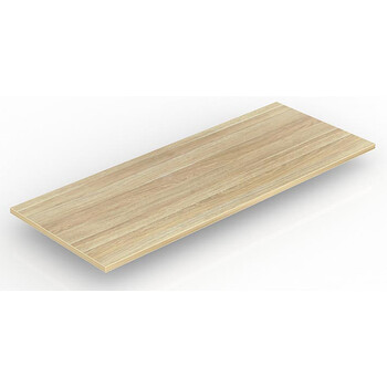 New Oak 25mm Melamine Rectangle Desk Top - 1500mm x 600mm