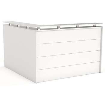Axis Corner Reception Counter with Poptop
