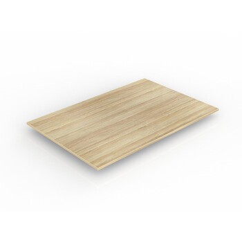 New Oak 25mm Melamine Rectangle Desk Top - 1800mm x 1200mm