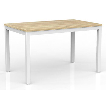 Axis Meeting Training Table White New Oak - 1200mm x 600mm