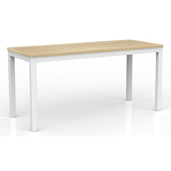 Axis Meeting Training Table White New Oak - 1500mm x 600mm