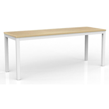 Axis Meeting Training Table White New Oak - 1800mm x 600mm