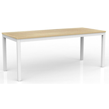 Axis Meeting Training Table White New Oak - 1800mm x 750mm