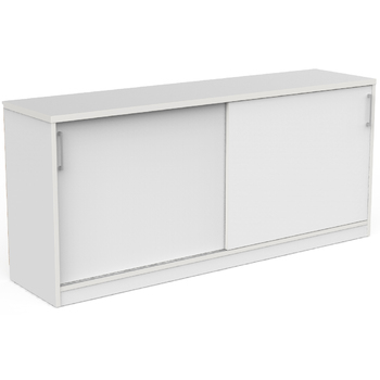 EkoSystem White Office Storage Credenza - 1600mm Wide