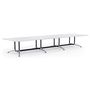 Modulus Boardroom Table - Twin Post - 6000 x 1800