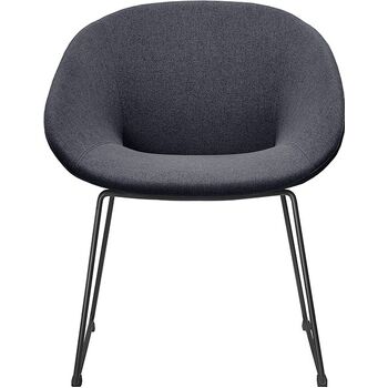 Vista Tub Chair – Stylish & Comfortable Lounge Seating - Charcoal