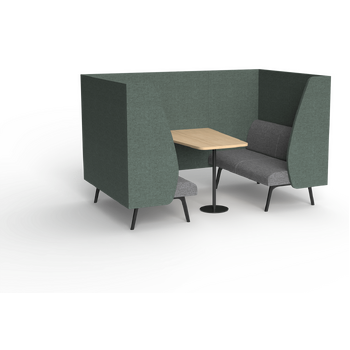 Willow Upholstered Privacy Booth