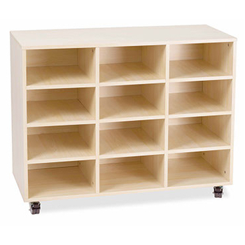 Oak Mobile Storage White Oak Trolley