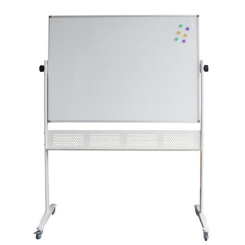 Mobile Porcelain Magnetic Whiteboard 10 Year Warranty - 1200mm x 900mm