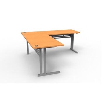 Rapid Span C-Leg Corner Workstation
