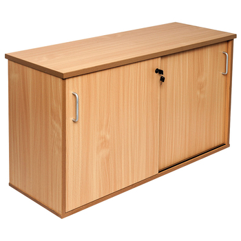 Express Beech Storage Credenza - 1200 x 450