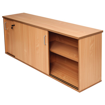 Express Beech Storage Credenza -1800 x 450