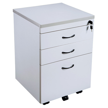 Rapid Grey 3 Drawer Mobile Pedestal