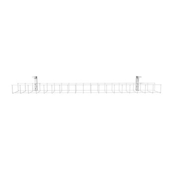 Express Office Single Cable Basket [Colour: White] [Size: 950mm Wide]
