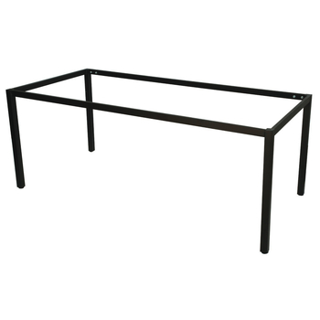 Black Powdercoat Steel Table Frame
