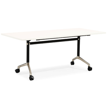 Rapid Flip Top Mobile Table - White - 1500mm x 750mm