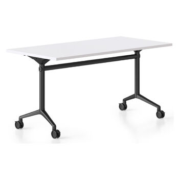 Typhoon Flip Top Mobile Table Black Frame