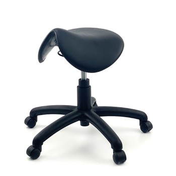 MUELLER Saddle Office Lab Stool Nylon Base