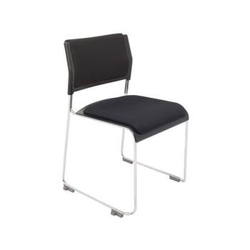 Wimbledon Visitor Chair Black Cushion