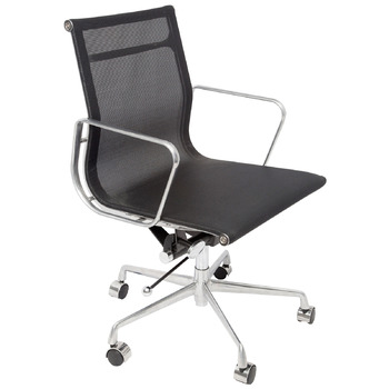Fusion Black Mesh Boardroom Chair