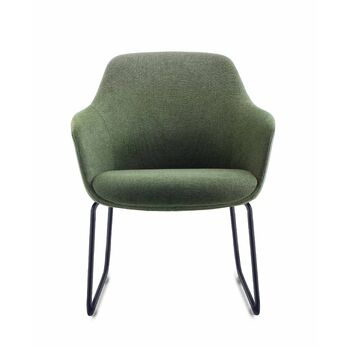 Aspen Sled Tub Chair – Fabric Upholstered