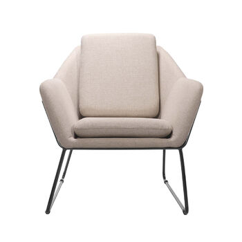Cardinal Single Seater Chair: Stylish Reception Seating