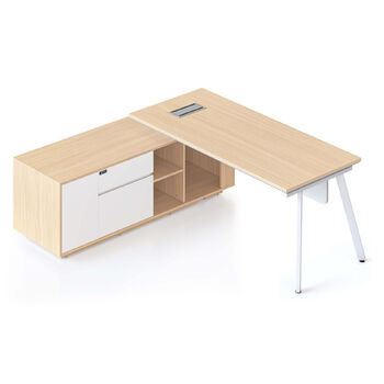 Casa Executive Modern Desk with Storage