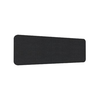 Desk Mounted Black Eco Panel Screen