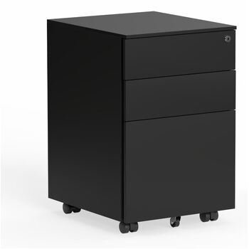 Tempo Mobile Pedestal - Black Graphite