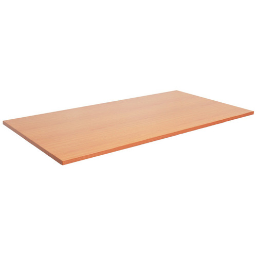 Rectangle Melamine Table Top 25mm Thick - 2400 x 1200 - Beech