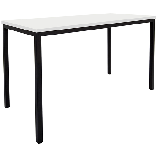 Steel Frame Drafting Height White Office Table - 1800mm x 900mm