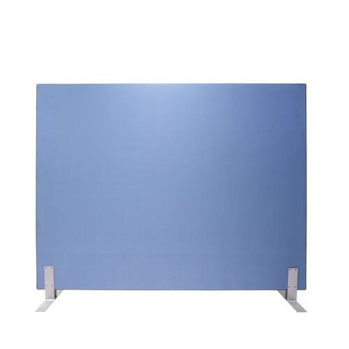 Free Standing Acoustic Divider Screen - 1800 Wide x 1500 High - Blue