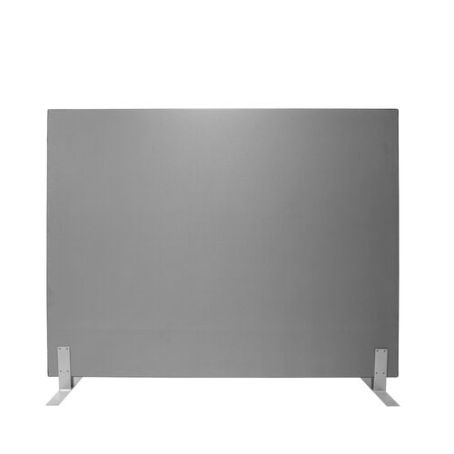 Grey Free Standing Acoustic Divider Partition Screen - 1800 Wide x 1500 High