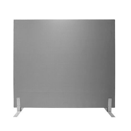 Grey Free Standing Acoustic Divider Partition Screen - 1800 Wide x 1800 High