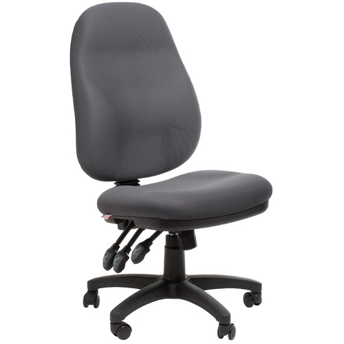 Sydney Grey Ergonomic Office Chair Office Stock