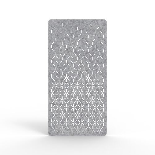 Acouline Bloom Hanging Screen - 2400mm x 1200mm / Flint 030 / 12mm