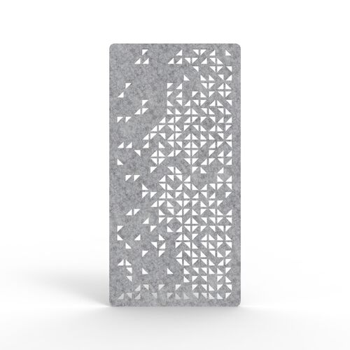 Acouline Canopy Hanging Screen - 2400mm x 1200mm / Flint 030 / 12mm