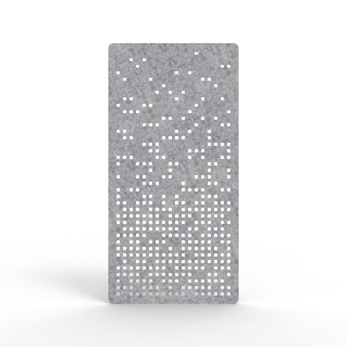Acouline Form Hanging Screen - 2400mm x 1200mm / Flint 030 / 12mm