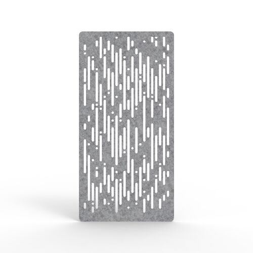 Acouline Rain Hanging Screen - 2400mm x 1200mm / Flint 030 / 12mm