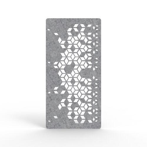 Acouline Vine Hanging Screen - 2400mm x 1200mm / Flint 030 / 12mm