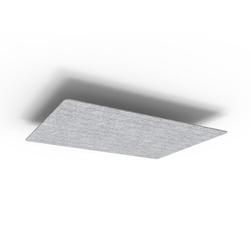 V Groove Ascend Core Hanging Ceiling Panels - 1200mm x 1200mm / Flint 030 / 24mm