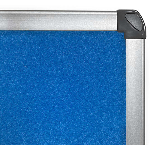 Vertiface Aluminium Frame Pinboard [Size:  2400mm x 1200mm]