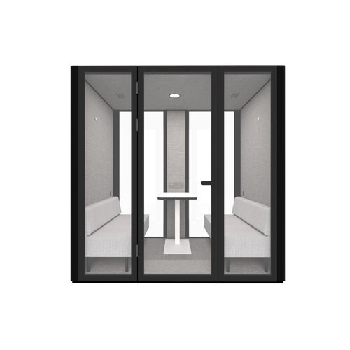 B.Quiet 2-4 Person Acoustic Meeting Pod