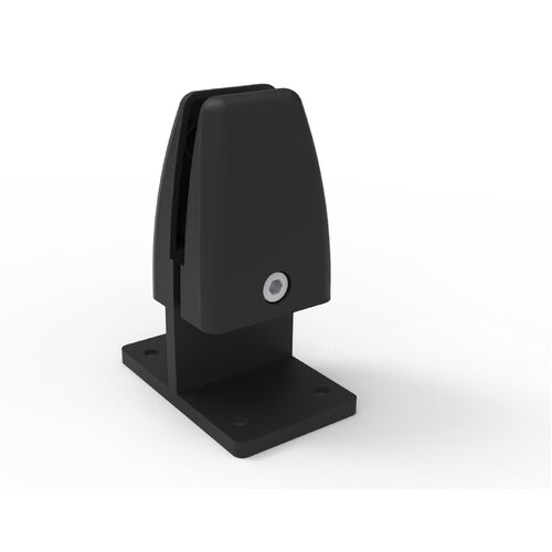 EPS Screen Clamps - Back to Back Desk Mounted / Black - Set of 2