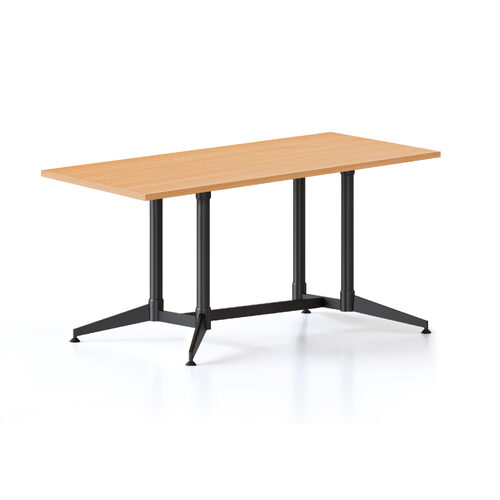 Typhoon Meeting & Boardroom Tables [Colour: Beech] [size: 1500mm W x 750mm D]