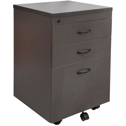 Express Ironstone 3 Drawer Mobile Pedestal