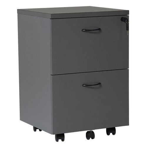Express 2 Drawer Ironstone Filing Pedestal